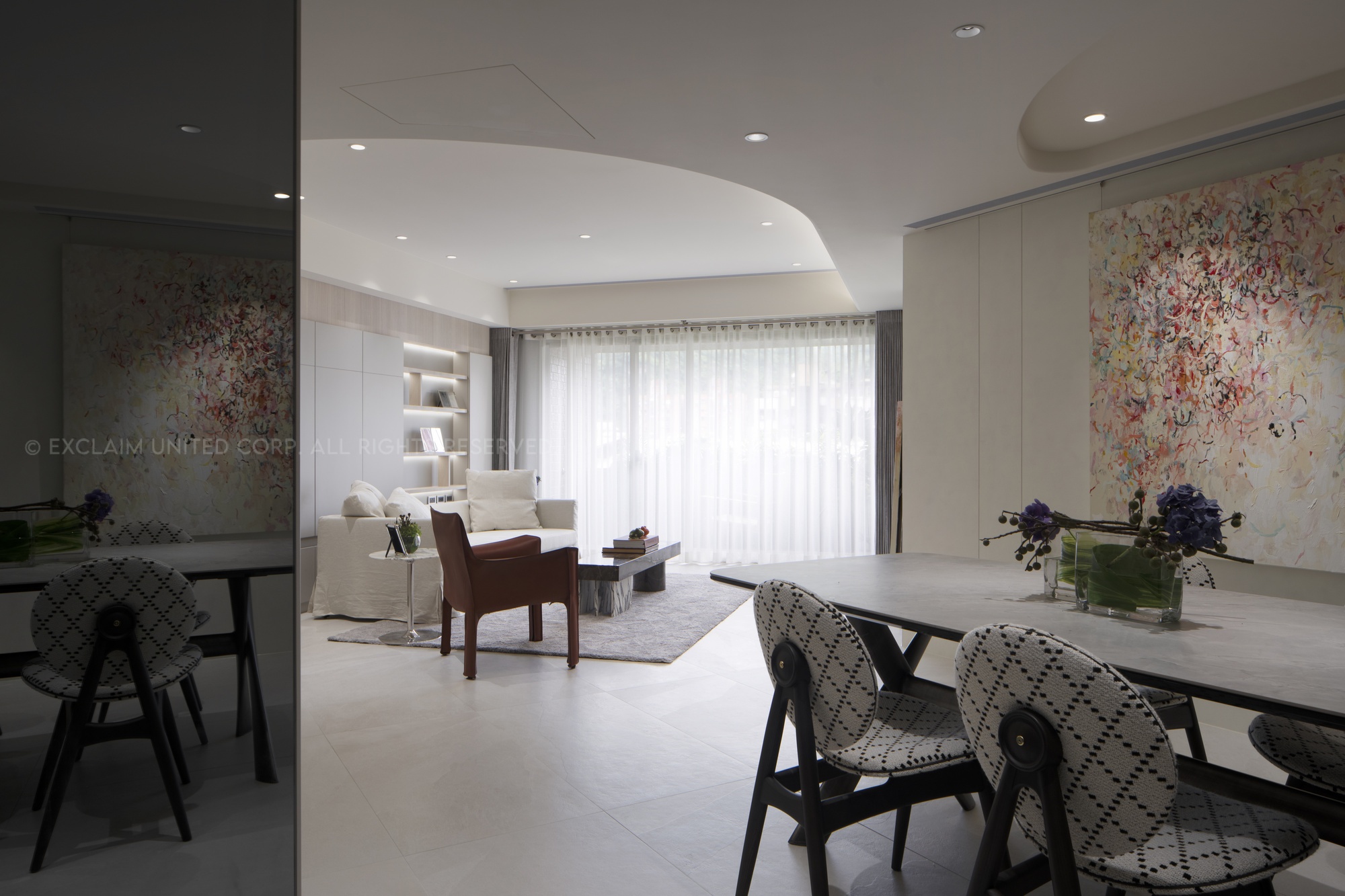 現代豪宅-有機、流動的空間