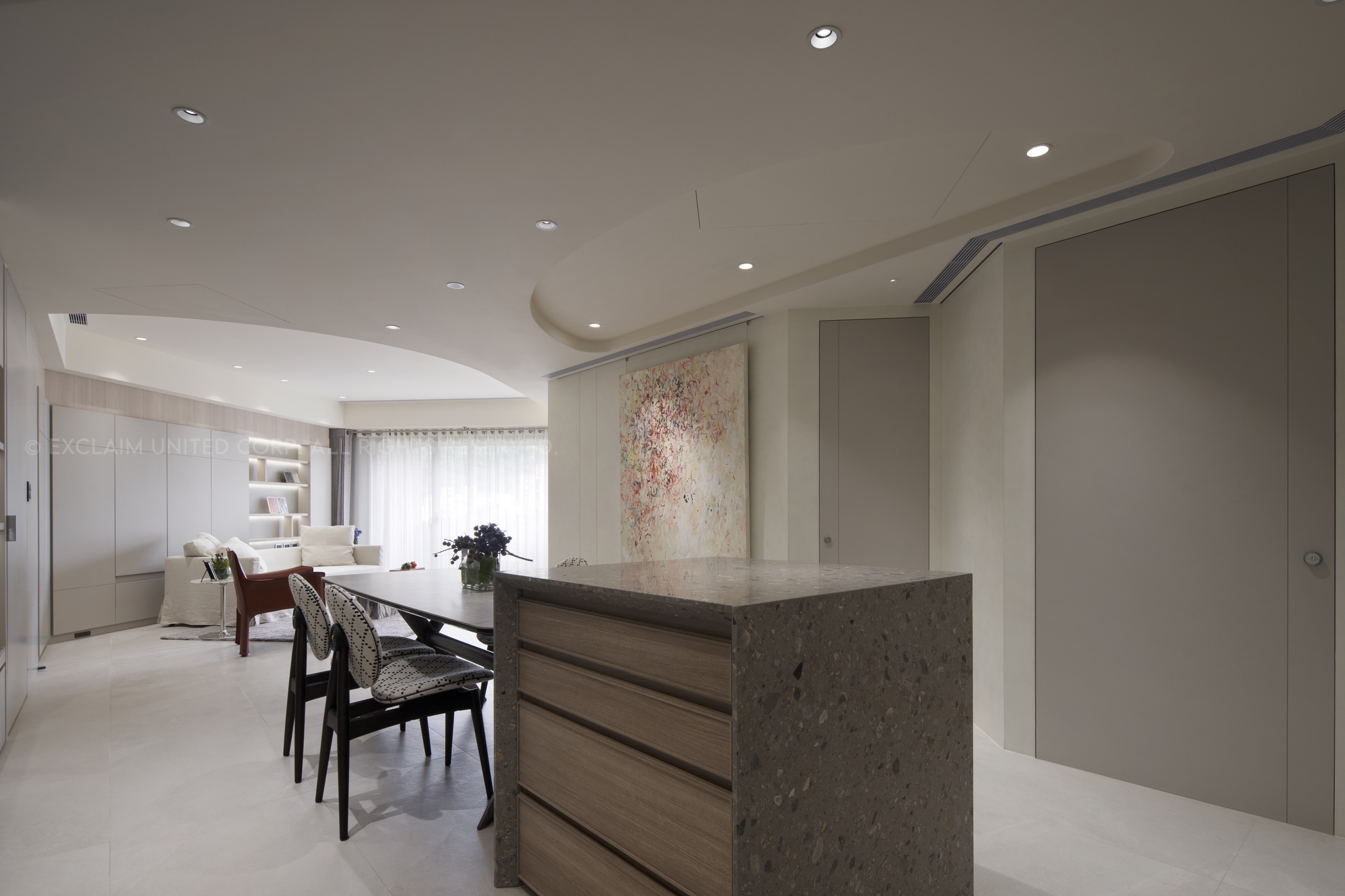 現代豪宅-有機、流動的空間