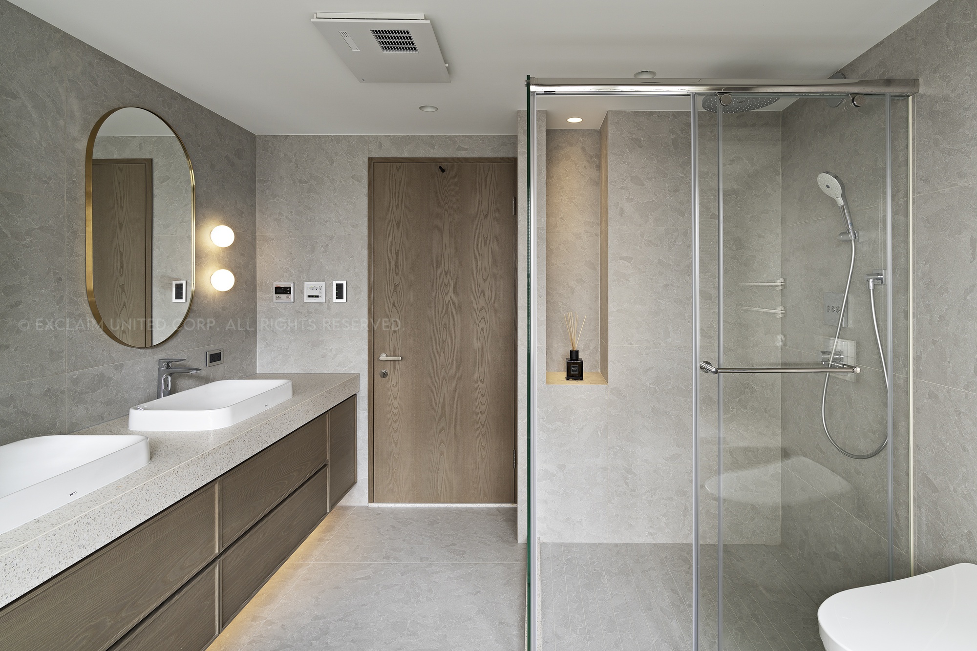 豪宅浴室設計-四件式衛浴