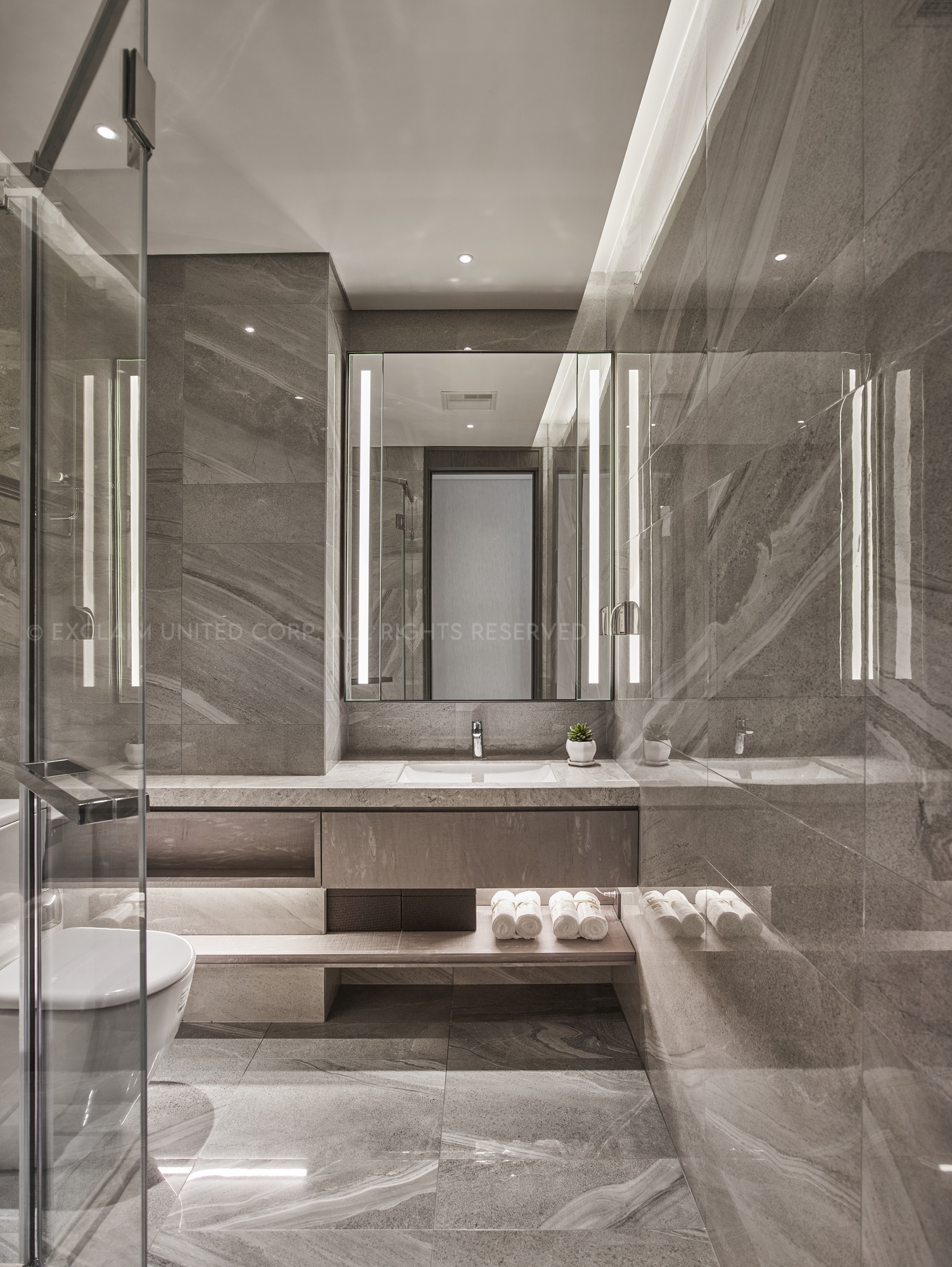 豪宅浴室設計-都會時尚Urban Chic