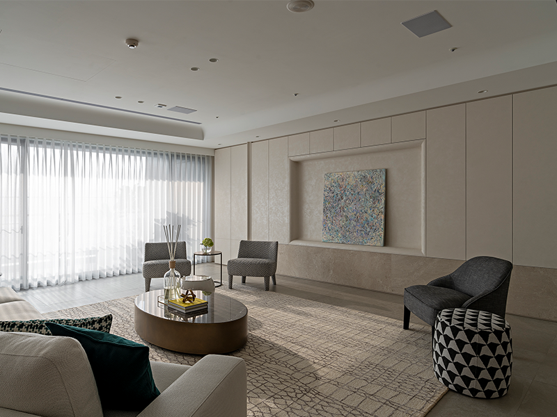 豪宅客廳設計：社交場景和生活秩序的精準平衡